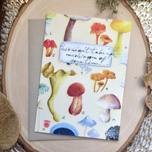 Load image into Gallery viewer, Mushroom Greeting Card