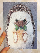 Load image into Gallery viewer, Hedgehog Print