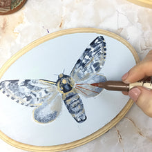 Load image into Gallery viewer, Arctic Moth Original Painting