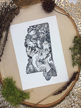 Load image into Gallery viewer, Mississippi Critters B&W