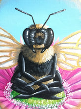 Load image into Gallery viewer, Bee Peaceful Flower Print