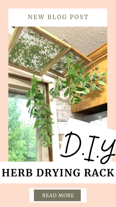 DIY Herb Drying Rack