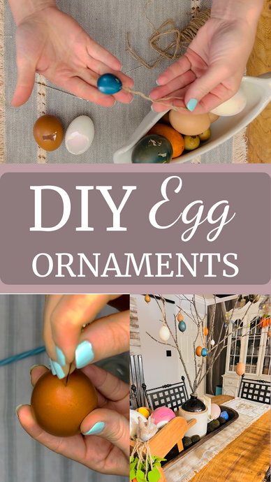 DIY Egg Ornaments