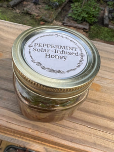 Downloadable: Herb-Infused Honey Jar Stickers