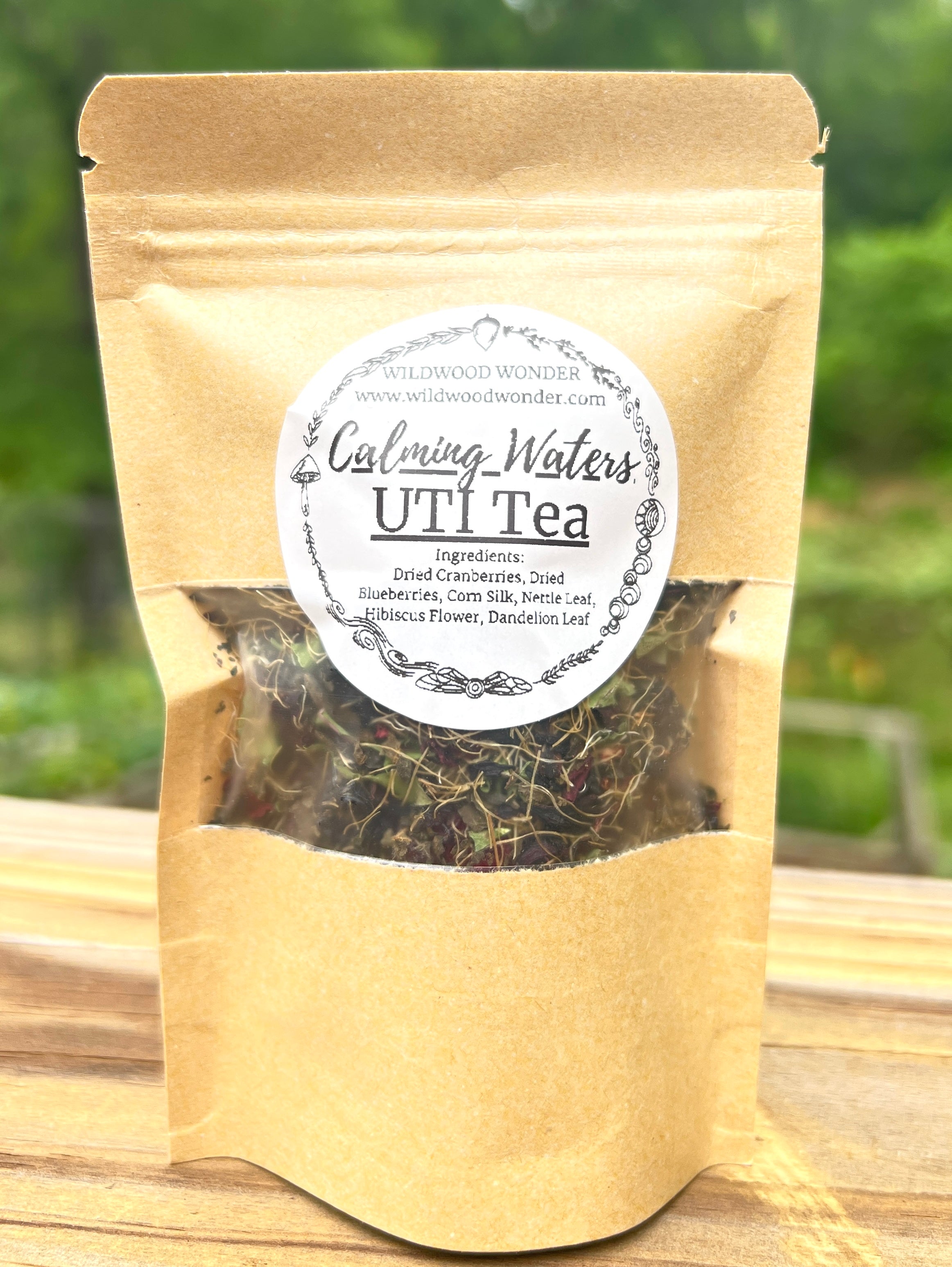 Calming Waters - UTI Tea - Wildwood Wonder