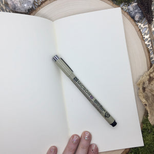 Mushroom Mini Sketchbook/ Traveler Sketchbook