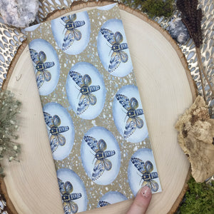 Arctic Moth Mini Sketchbook/ Traveling Sketchbook