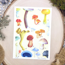 Load image into Gallery viewer, Mushroom Print
