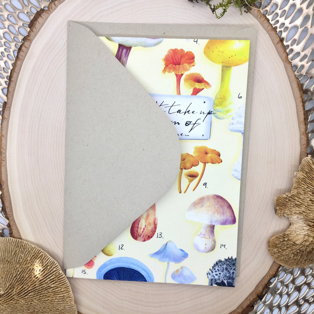 Mushroom Digital Card