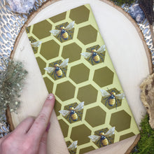 Load image into Gallery viewer, Honey Bee Mini Sketchbook/ Travelers Sketchbook
