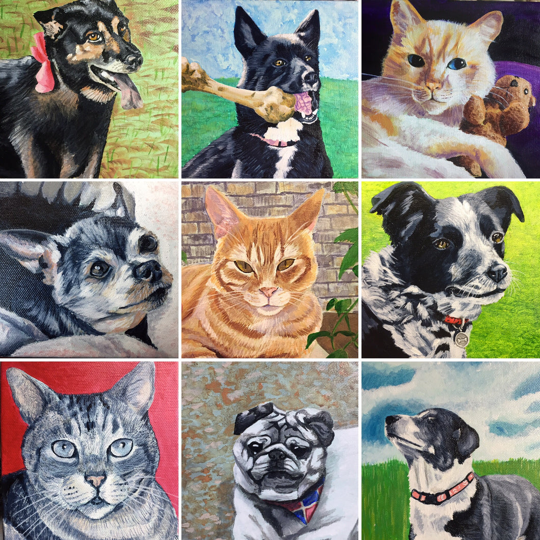 Pet Portrait Order Form