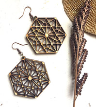 Load image into Gallery viewer, Web of Life Earrings
