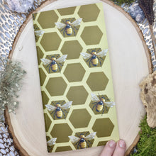 Load image into Gallery viewer, Honey Bee Mini Sketchbook/ Travelers Sketchbook
