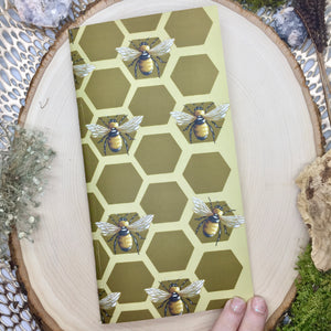 Honey Bee Mini Sketchbook/ Travelers Sketchbook