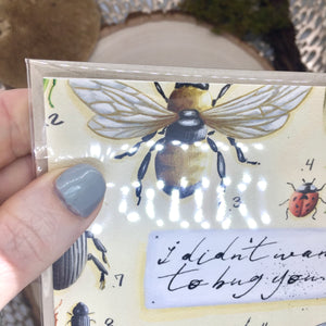 Insect Greeting Card