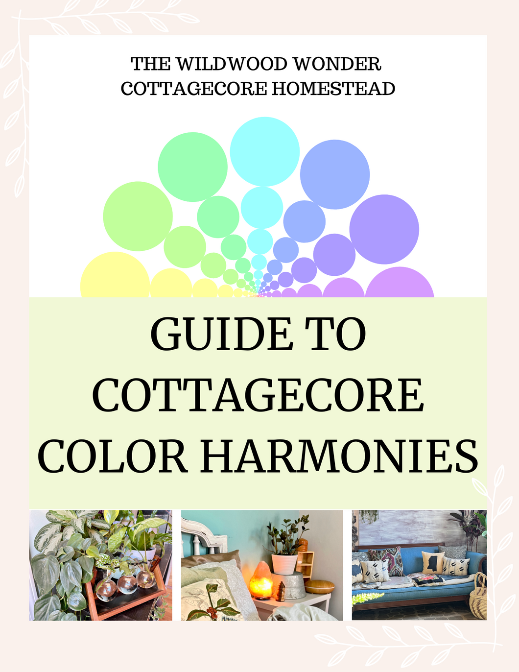 Guide to Cottagecore Color Harmonies EBook
