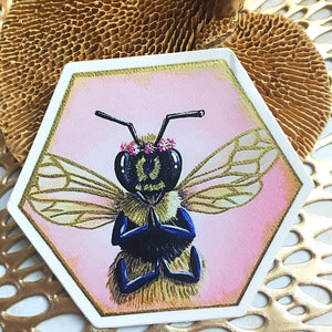 Bee Thankful Sticker