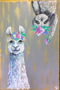 Sloth & Lama Spirit- K. Courtney