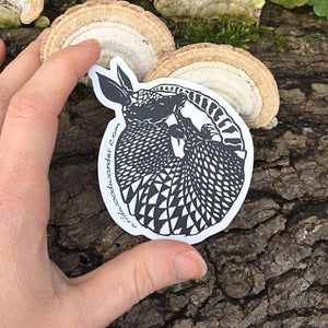 Armadillo Sticker