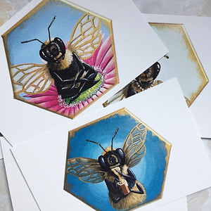 Bee Postcards