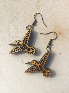 Humming Bird Earrings