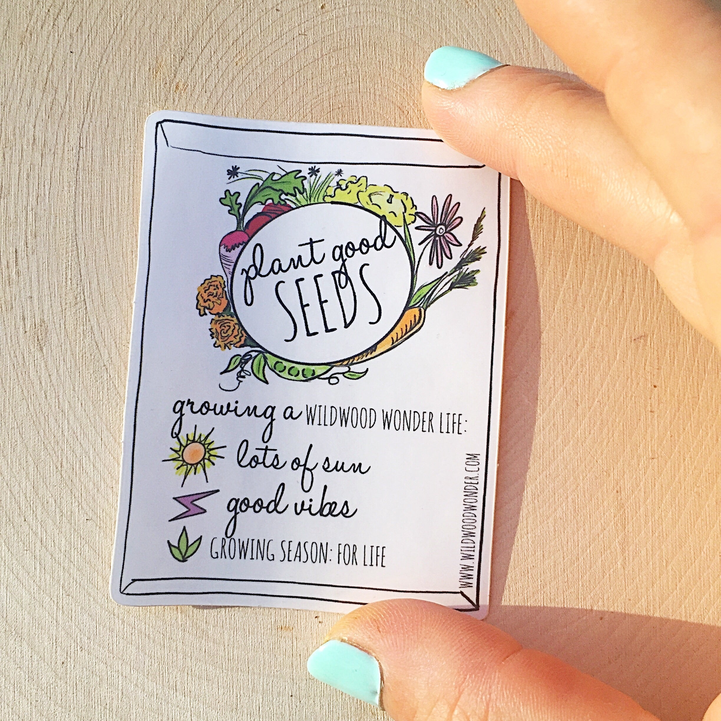 Plant Good Seeds