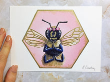 Load image into Gallery viewer, Bee Thankful: Red Clover Print

