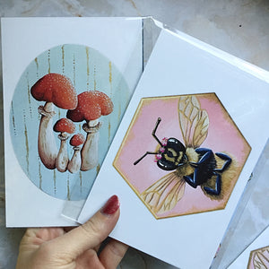 Bee Postcards