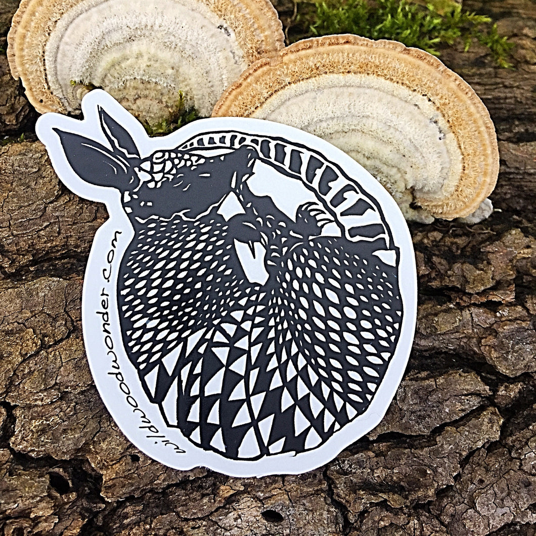 Armadillo Sticker