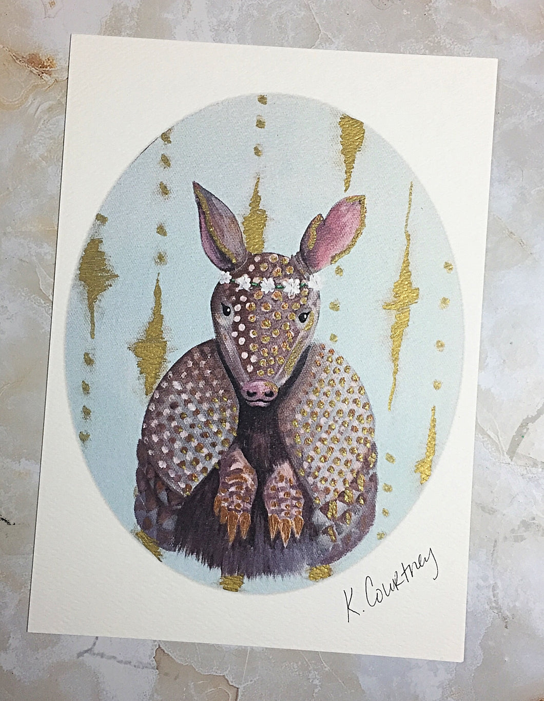 Armadillo Print
