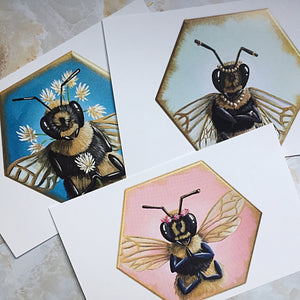 Bee Postcards