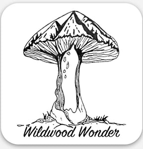 Wildwood Wonder Logo Sticker